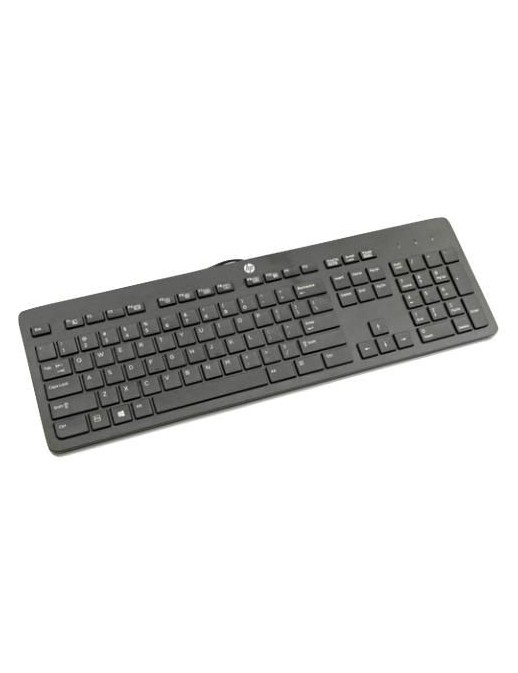 803181-031 HP USB Business Slim Keyboard, Black