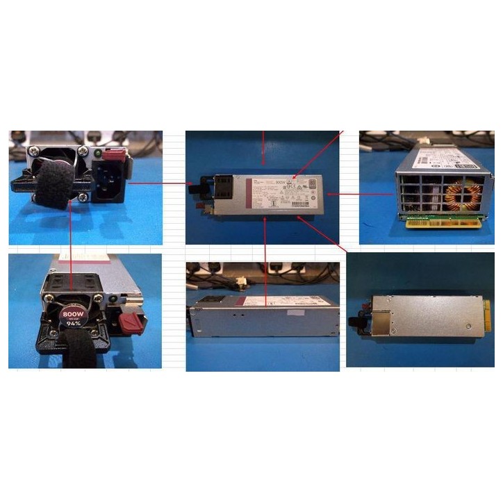 866730-001 800W Flex Slot Platinum hot-plug power supply