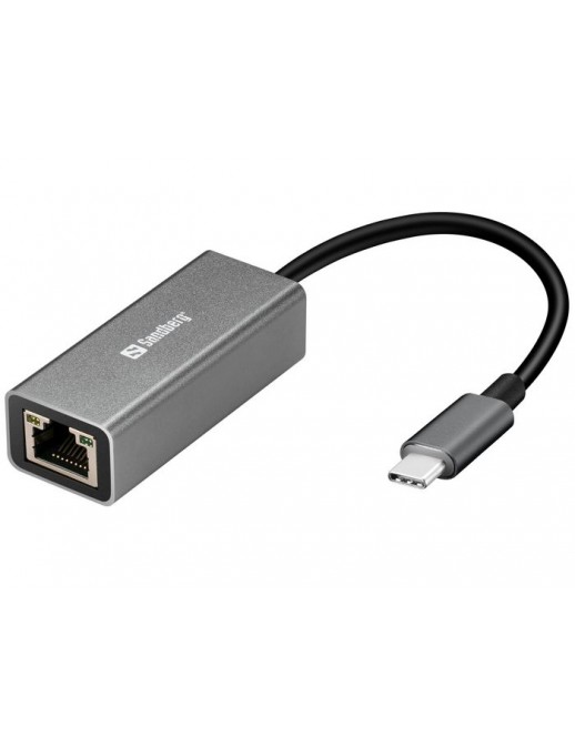 136-04 Sandberg USB-C Gigabit Network Adapter