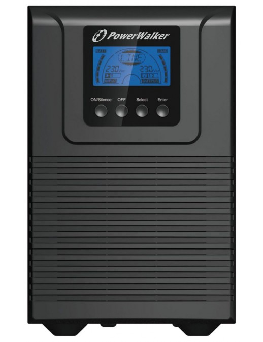 10122041 10122041 PowerWalker 1000VA / 900W, Online, 4x C13, USB HID, RS-232, Intelligent Slot, EPO, 2x 12V/9Ah, 9.3 kg