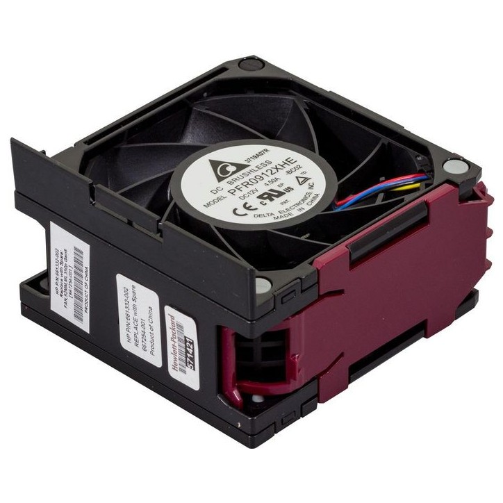 667254-001-RFB Hewlett Packard Enterprise Fan module assembly - 92mm x 92mm (3.62 inches x 3.62 inches) - Includes latch - Three
