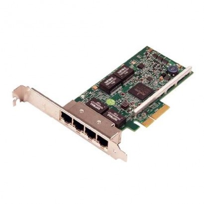 540-11147 Dell Broadcom 5719 QP 1GB Network Interface Card, Low Profile 0540-11147