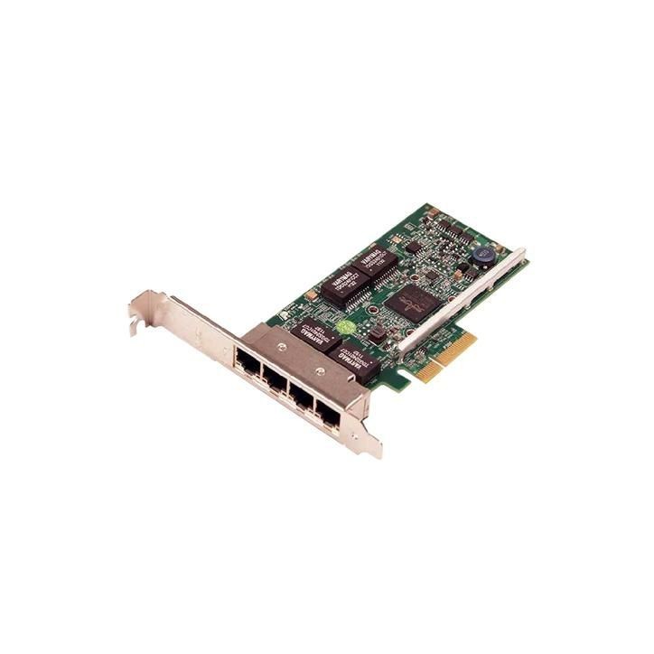 540-11147 Dell Broadcom 5719 QP 1GB Network Interface Card, Low Profile 0540-11147