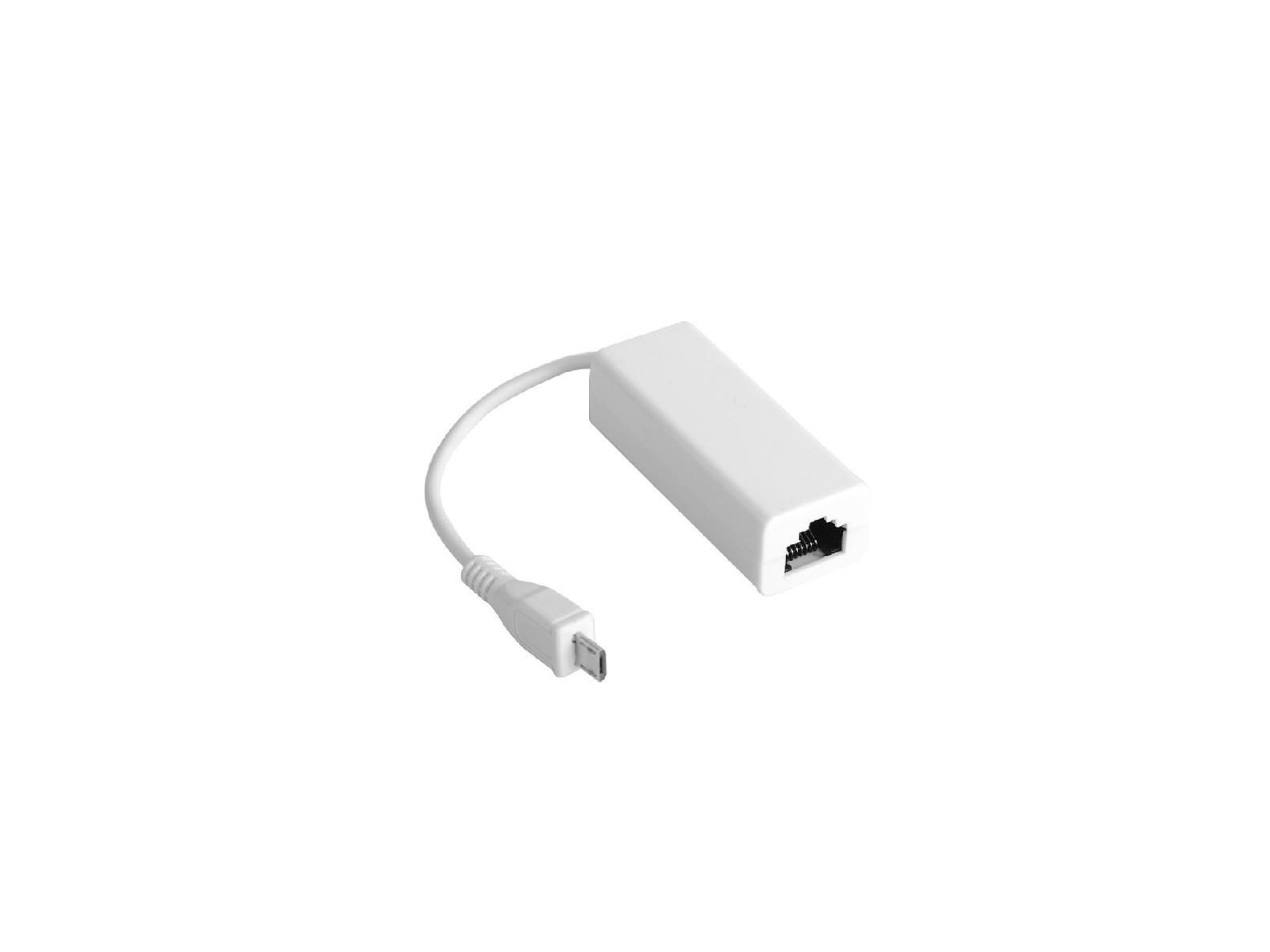 USBMICROETHB USBMICROETHB MicroConnect Micro USB to Ethernet, White USBMICROETHB USBMICROETHB MicroConnect Micro USB to Ethernet, White