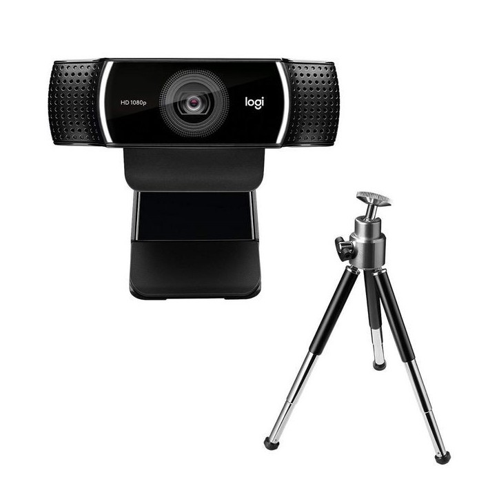 960-001088 Logitech C922 Pro HD Stream Webcam, 1080p/30fps, 720p/60fps, H.264, Tripod, 162 g 821872 No 960-001088 Logitech C922 Pro HD Stream Webcam, 1080p/30fps, 720p/60fps, H.264, Tripod, 162 g 821872 No