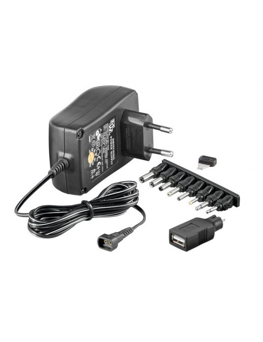 PETRAVEL30 MicroConnect 3-12V Univ. Power Supply