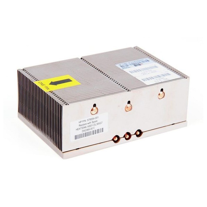 592068-001-RFB Hewlett Packard Enterprise Latch type heatsink assembly 592068-001