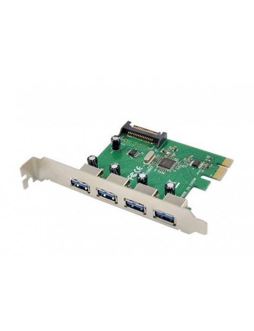 MC-USB3.0-T4B MicroConnect PCIe USB3.0 4-Ports Expansion Card VL805 PEXUSB314A2V2,