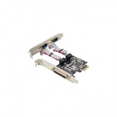 MC-PCIE-MCS1P2S MicroConnect PCIe 1-Port Parallel 2-Port Serial card