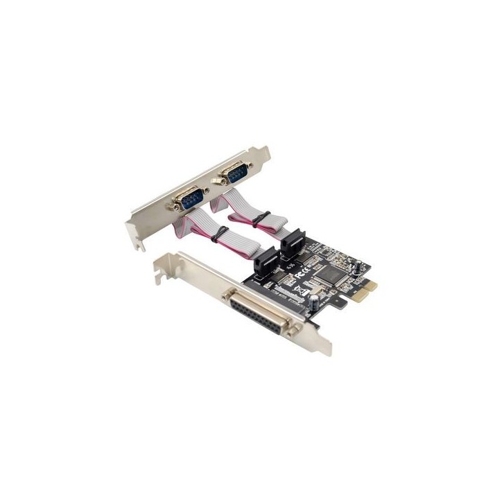 MC-PCIE-MCS1P2S MicroConnect PCIe 1-Port Parallel 2-Port Serial card MC-PCIE-MCS1P2S MicroConnect PCIe 1-Port Parallel 2-Port Serial card