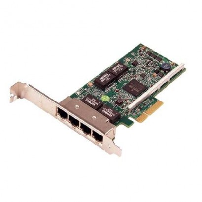 540-BBGX 540-BBGX Dell BROADCOM 5719 QP 1Gb PCIe Network Interface Card 03Y1D8 DELL PowerEdge R220, R320, R420, R520, R530, R...