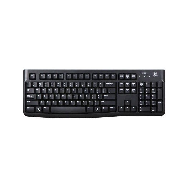 920-002528 Logitech Keyboard K120 for Business 792313 Straight