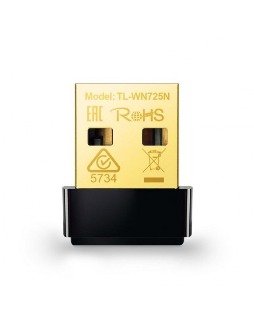 TL-WN725N TP-Link USB 2.0, LED, IEEE 802.11b, IEEE 802.11g, IEEE 802.11n, 2.400-2.4835GHz Z000296, 768033