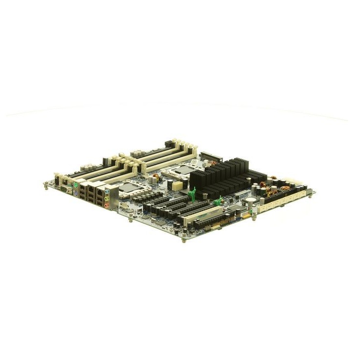 RP000125199 HP Workstation motherboard with dual LGA 1366 socket, Intel 5520 chipset, supports up to 192GB DDR3, 5 PCIe slots. 5 RP000125199 HP Workstation motherboard with dual LGA 1366 socket, Intel 5520 chipset, supports up to 192GB DDR3, 5 PCIe slots. 5