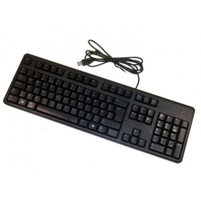 DJ491 DSE-DJ491 DJ491 Keyboard (ENGLISH) USB Slim 0DJ491 DJ491, Full-size (100%), DELL DSE