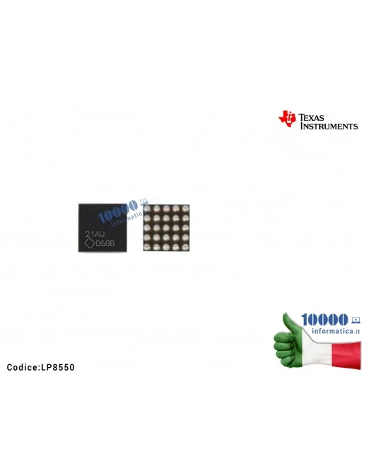 LP8550 IC Chip TI LP8550TLX-E00 D688 D68B LP8550 Backlight Retroilluminazione Display LED Driver MacBook Air A1466 2013 820-3...