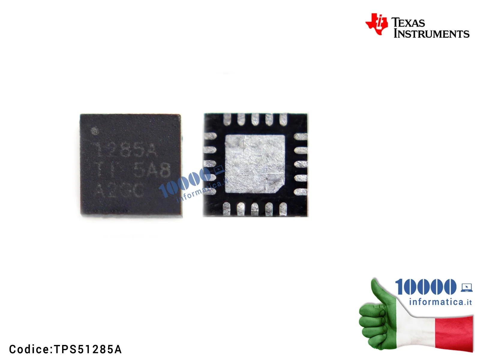 TPS51285A IC Chip TI TPS51285ARU TPS51285ARUK TPS51285ARUKT TPS51285ARUKR 1285A TPS51285A WQFN20 Ultra-Low Quiescent Dual Syn...