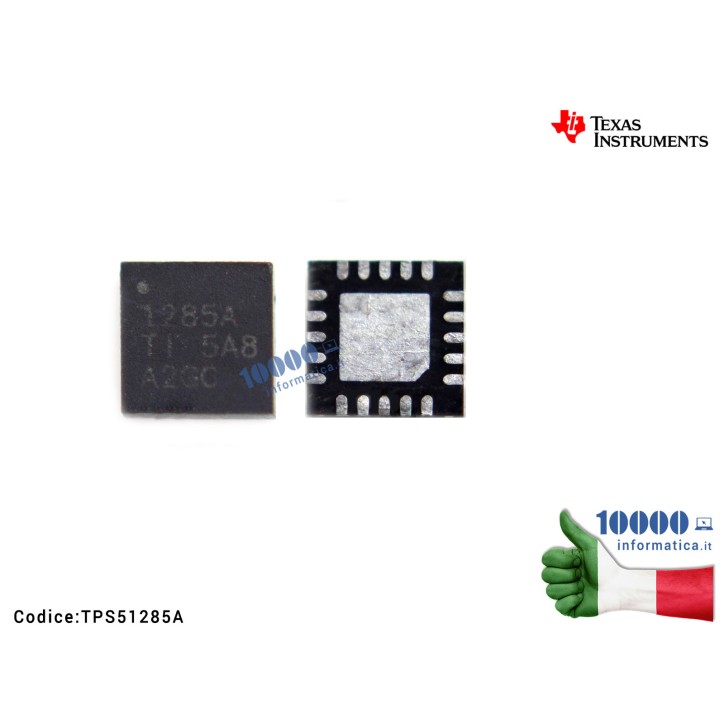 IC Chip TI TPS51285ARU TPS51285ARUK TPS51285ARUKT TPS51285ARUKR 1285A TPS51285A WQFN20 Ultra-Low Quiescent Dual Synchronous Ste IC Chip TI TPS51285ARU TPS51285ARUK TPS51285ARUKT TPS51285ARUKR 1285A TPS51285A WQFN20 Ultra-Low Quiescent Dual Synchronous Ste