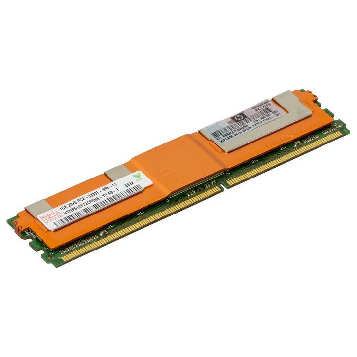 416471-001-RFB Hewlett Packard Enterprise 1GB, 667MHz, PC2-5300F-5, DDR2, dual-rank x8, 1.50V, registered, fully-buffered with E
