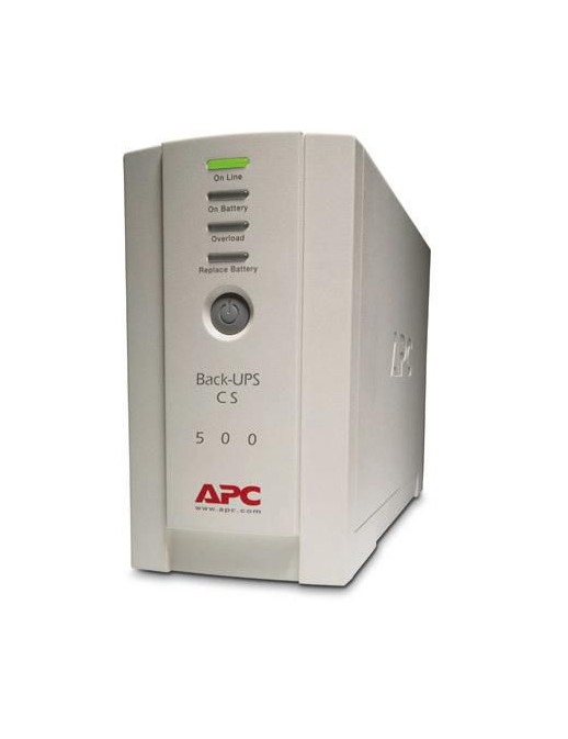 BK500EI BK500EI APC Back-UPS CS, 500VA/300W, Input 230V/Output 230V, Interface Port DB-9 RS-232, USB