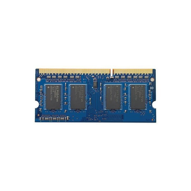 687515-B62 HP 4GB, DDR3L-1600, PC3L-12800 SDRAM Small Outline Dual In-Line Memory Module (SODIMM)