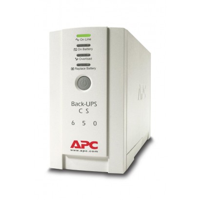 BK650EI APC APC Back-UPS CS, 650VA/400W, Input 230V/Output 230V, Interface Port DB-9 RS-232, USB