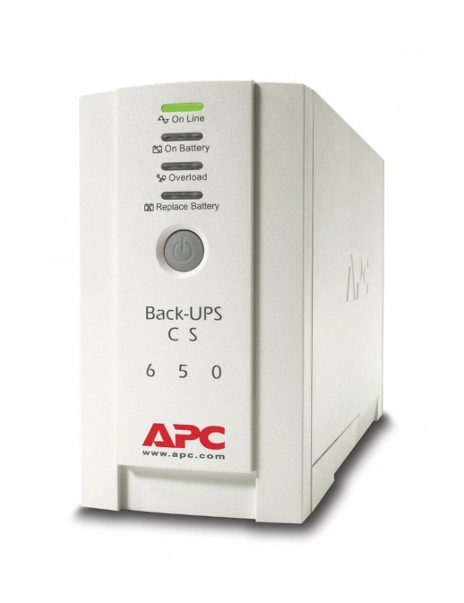 BK650EI APC APC Back-UPS CS, 650VA/400W, Input 230V/Output 230V, Interface Port DB-9 RS-232, USB