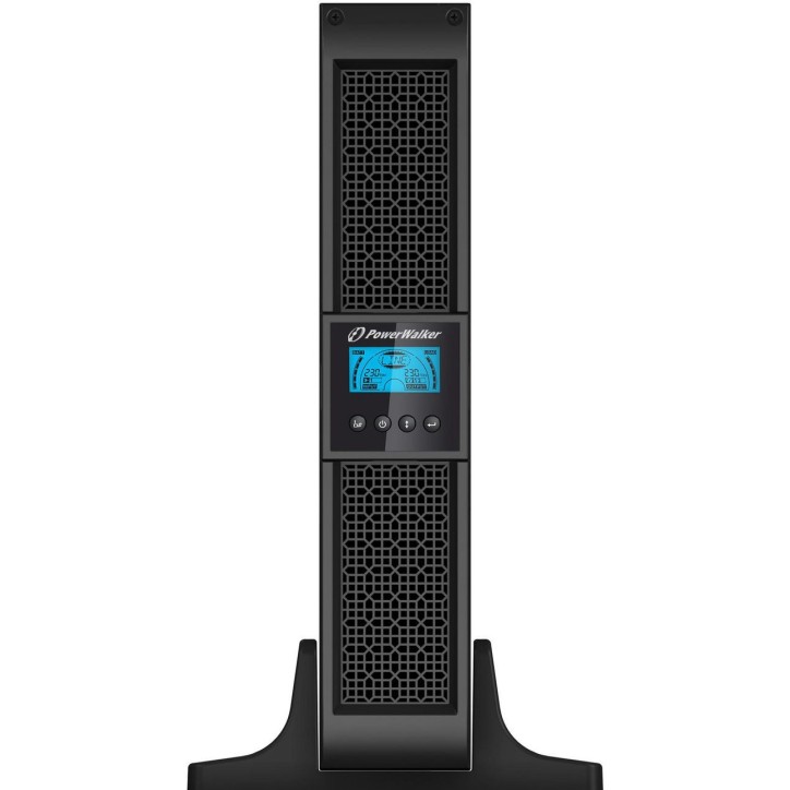 10120120 PowerWalker PowerWalker VFI 1000RT LCD, 1000VA/900W, 3x 12V/7.2Ah, USB, RS-232, WinPower 786501