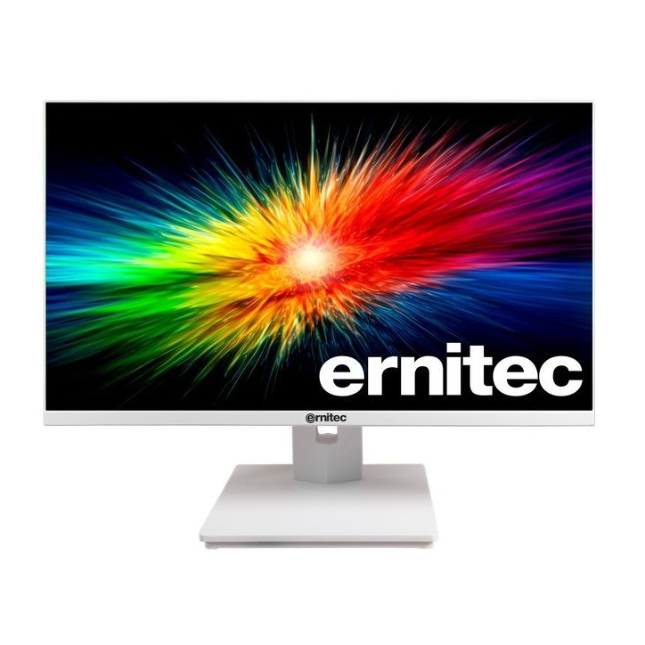 0070-24124-F-W Ernitec 24'' Surveillance monitor for 24/7 use - Frame-less - White