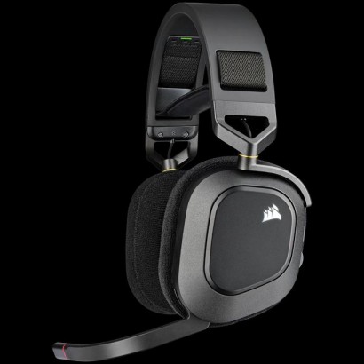 CA-9011235-EU Corsair Hs80 Rgb Headset Wireless Head-Band Gaming Black