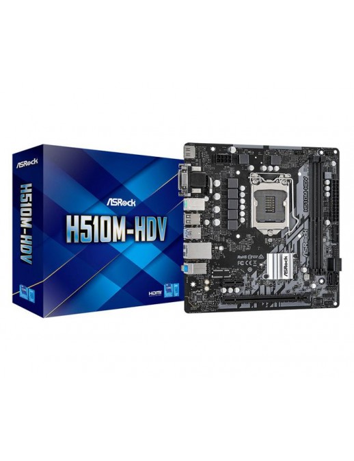 H510M-HDV H510M-HDV Asrock Intel H510 Lga 1200 Micro Atx