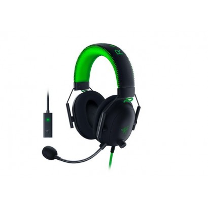 RZ04-03230200-R3M1 RZ04-03230200-R3M1 Razer Blackshark V2 Headset Wired Head-Band Gaming Black, Green Features DSE