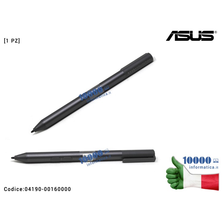 Penna Stilo STYLUS PEN Pennino ASUS VivoBook Flip 14 TP412U TP412UA ZenBook Flip 13 UX362F UX362FA ZenBook Pro Duo UX581G UX581GV ZenBook Flip 14 TP412F TP412FA UX462D UM462D UX462DA UM462DA UX461F UX461FN UX463FA UX463FL ZenBook Flip 15 UX562F UX562FA UX562FD UX562FDX ZenBook Duo UX481F UX481FA UX4