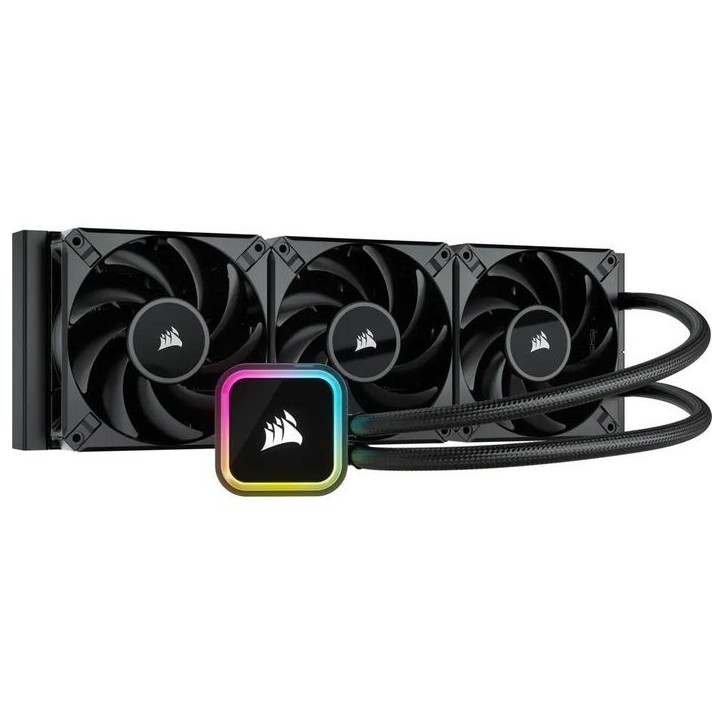 CW-9060060-WW Corsair Icue H150I Rgb Elite Processor All-In-One Liquid Cooler 12 Cm Black 1 Pc(S) CW-9060060-WW Corsair Icue H150I Rgb Elite Processor All-In-One Liquid Cooler 12 Cm Black 1 Pc(S)