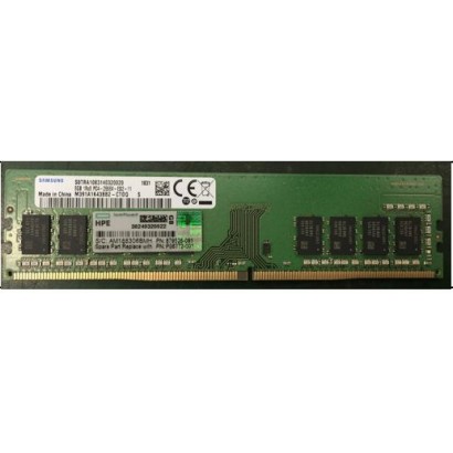 P06772-001EXC P06772-001EXC Hewlett Packard Enterprise Unbuffered DIMM memory module, 8GB capacity, DDR4-2666 speed, single r...