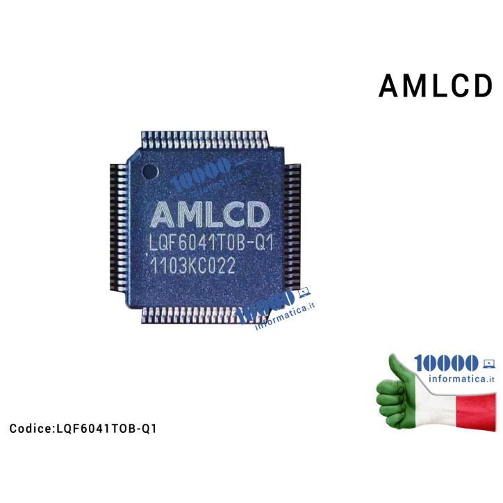 IC Chip AMLCD LQF6041TOB-Q1 LCD QFP TQFP80 LQF6041TOB