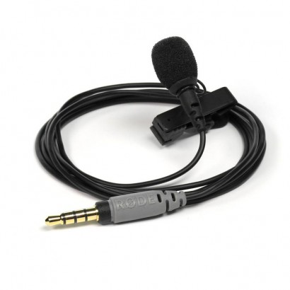 400410010 RØDE smartLav+, wearable microphone for smartphones, omni-directional condenser, 3k ?, 3.5 mm TRRS Jack