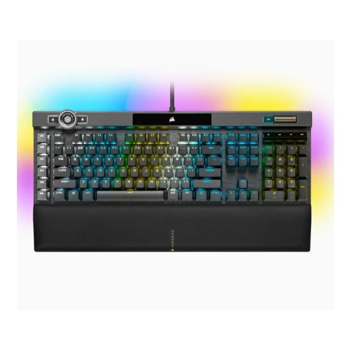 CH-912A01A-NA Corsair K100 Rgb Keyboard Usb Qwertz Dutch Black CH-912A01A-NA Corsair K100 Rgb Keyboard Usb Qwertz Dutch Black