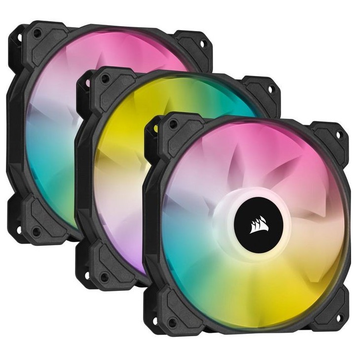 CO-9050109-WW Corsair Sp120 Rgb Elite Computer Case Fan 12 Cm Black 3 Pc(S) CO-9050109-WW Corsair Sp120 Rgb Elite Computer Case Fan 12 Cm Black 3 Pc(S)