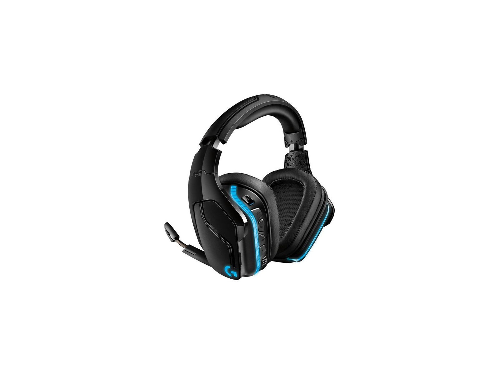 981-000744 981-000744 Logitech G935 Wireless 7.1 Surround Sound LIGHTSYNC Gaming Headset - 2.4GHZ 981-000744 981-000744 Logitech G935 Wireless 7.1 Surround Sound LIGHTSYNC Gaming Headset - 2.4GHZ