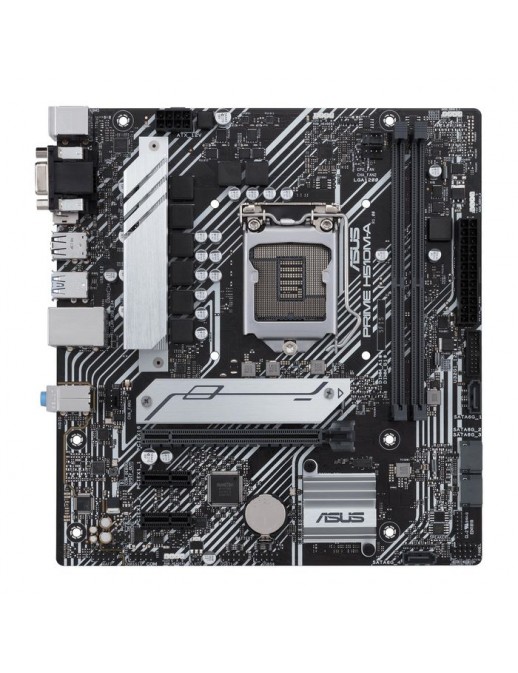 90MB17C0-M0EAY0 Asus Intel® H510, LGA1200, 2 x DDR4, 64GB max, M.2, 4 x SATA, Ethernet, 2 x USB 3.2 Gen 1, 4 x USB 2.0, DisplayP