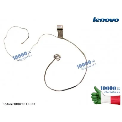 Cavo Flat LCD LENOVO IdeaPad G500 G505 DC02001PS00 VIWGR 15'' LVDS UMA CABLE LILIN