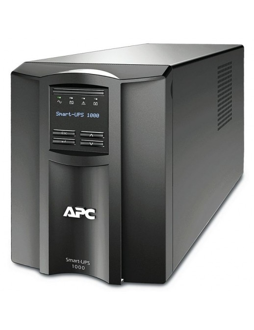 SMT1000IC APC 1 kVA, 700W, 151-302, 50/60Hz, 459J, 171x439x219mm, 18.86kg, Black