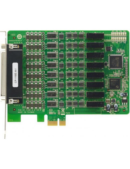 47529 47529 Moxa 8 PORT RS-232/422/485 ASYNC PC CP-118E-A-I W/O CABLE