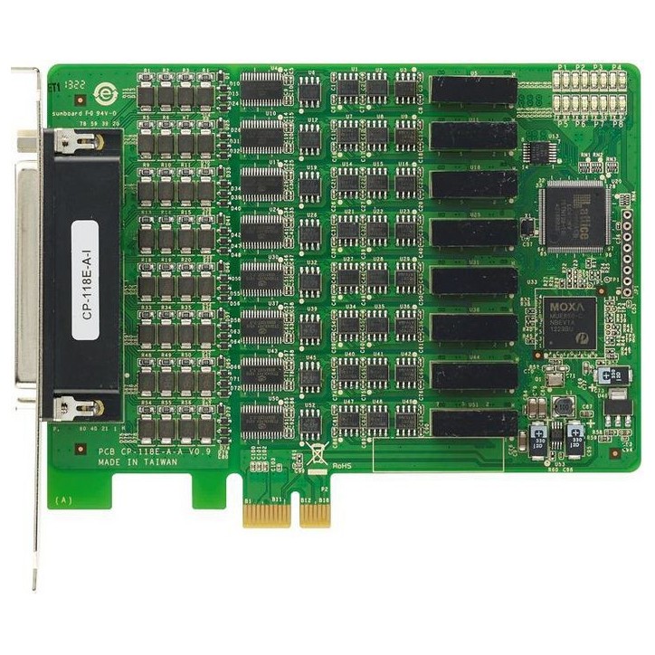 47529 Moxa 8 PORT RS-232/422/485 ASYNC PC CP-118E-A-I W/O CABLE 47529 Moxa 8 PORT RS-232/422/485 ASYNC PC CP-118E-A-I W/O CABLE