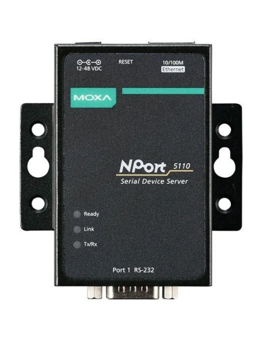 40145 40145 Moxa NPORT DEVICE SERVER 12-48VDC NPORT 5110