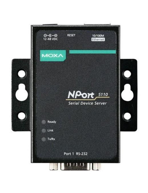 40145 Moxa NPORT DEVICE SERVER 12-48VDC NPORT 5110