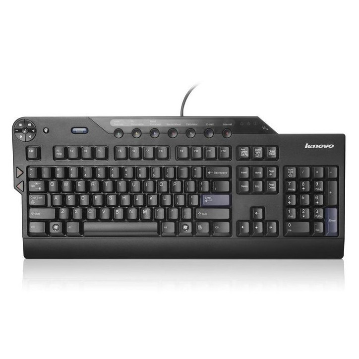89P8838-RFB Lenovo Full-size USB keyboard, black