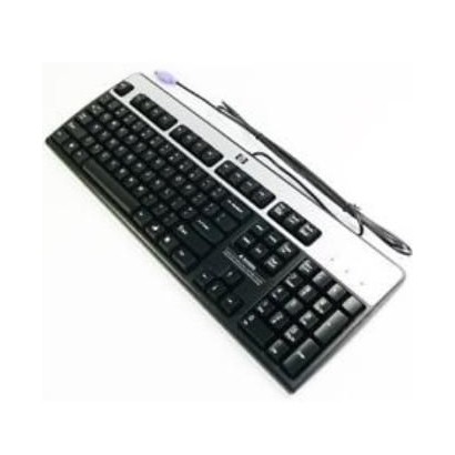 434820-077-RFB 434820-077-RFB HP Keyboard, PS/2, Black/Silver