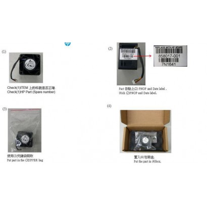 858017-001-RFB 858017-001-RFB Hewlett Packard Enterprise EC200a Fan module HEWLETT-PACKARD-ENTERPRISE DSE